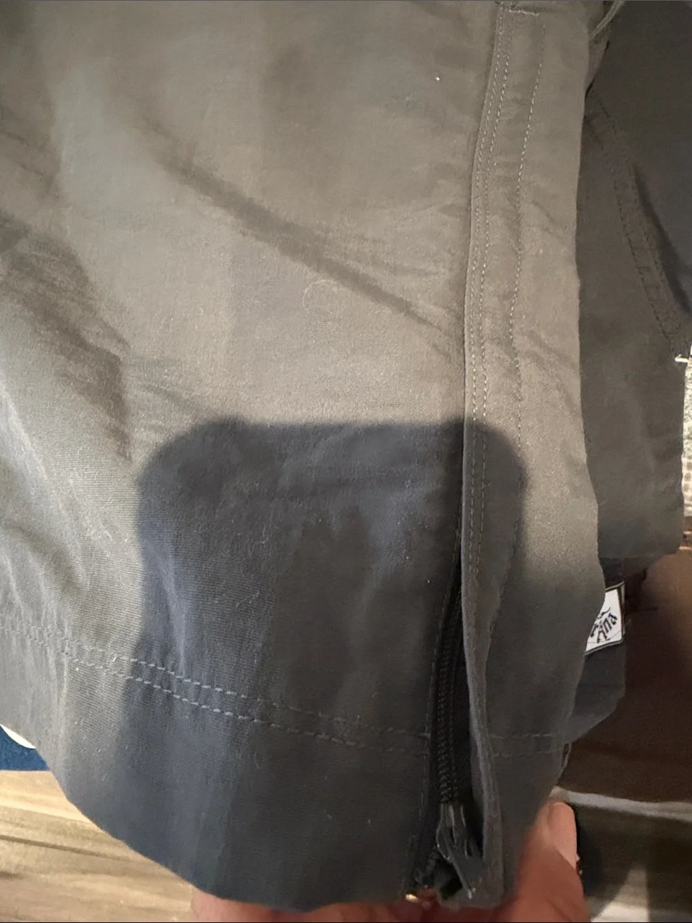 The North Face Men's Dark Gray Cargo Pants with Utility Pockets